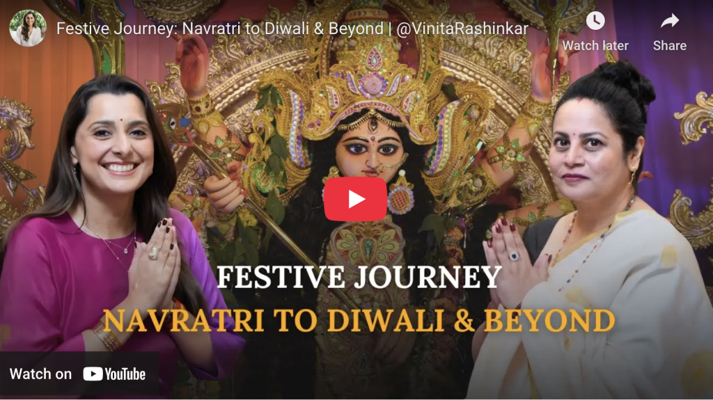 Festive Journey: Navratri to Diwali and Beyond ‪@VinitaRashinkar‬